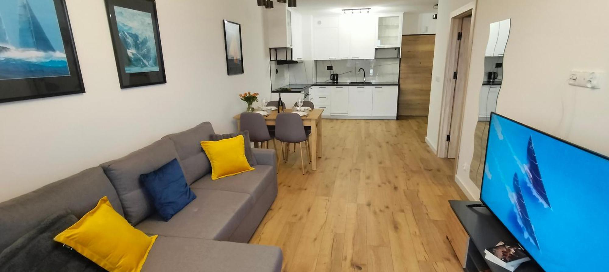 Appartamento Cicha Przystan Apartament Regata Garaz W Cenie Kołobrzeg Esterno foto